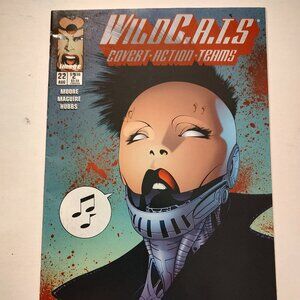 WILDCATS # 22  WRITTEN  BY ALAN MOORE  IMAGE COMICS WILDSTORM